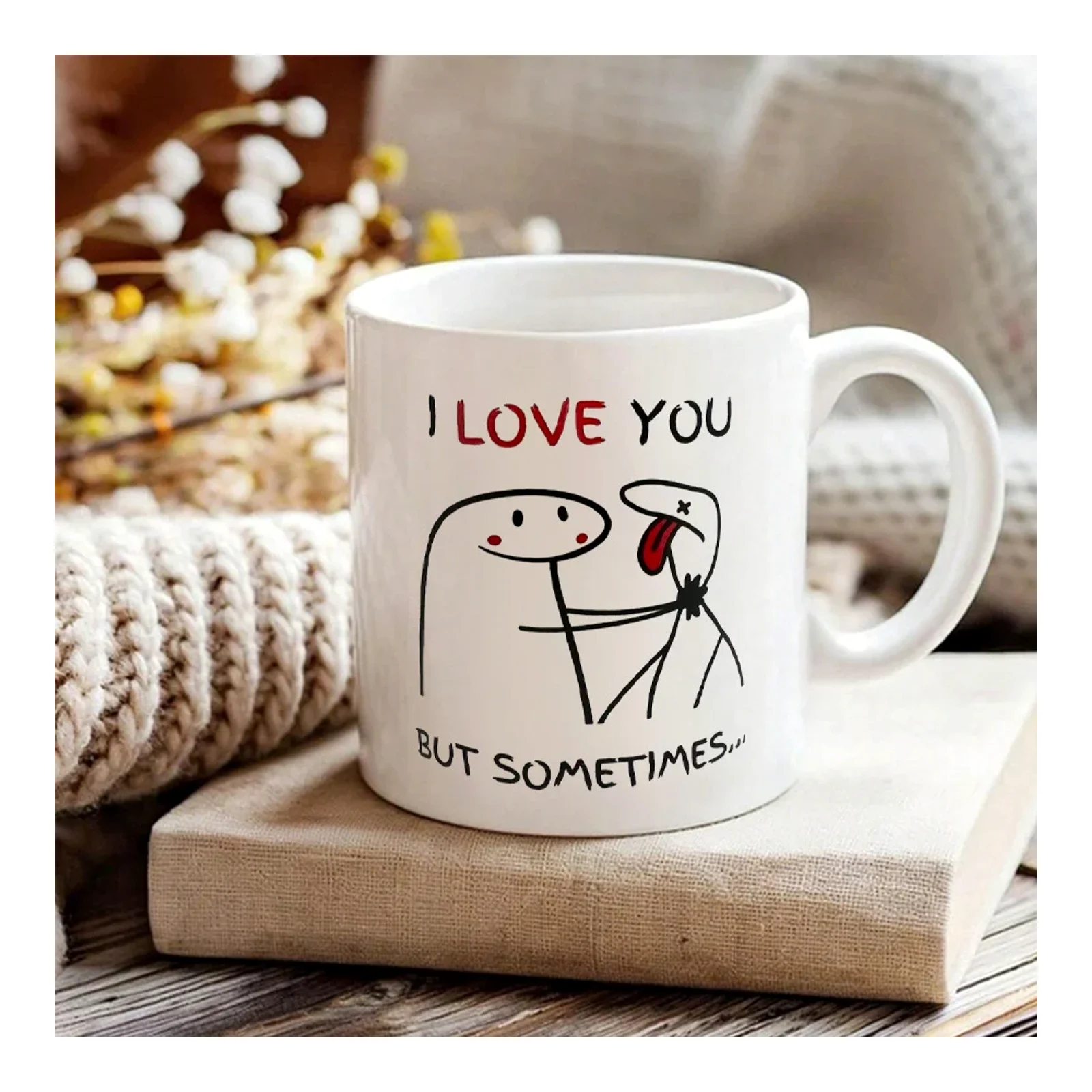 Valentine's Day anniversary gift cup household water cup ceramic coffee cup couple mug gift