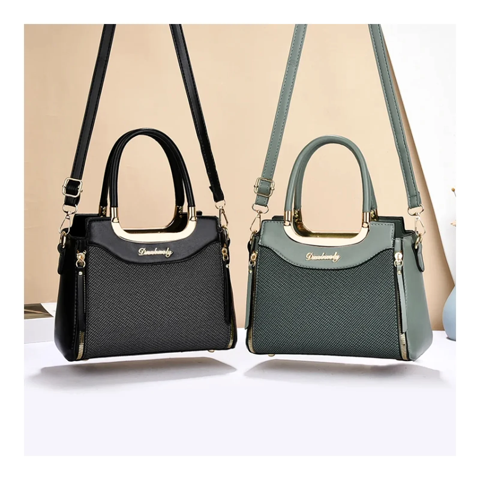 A handbag trendy women's single-shoulder bag luggage 22735