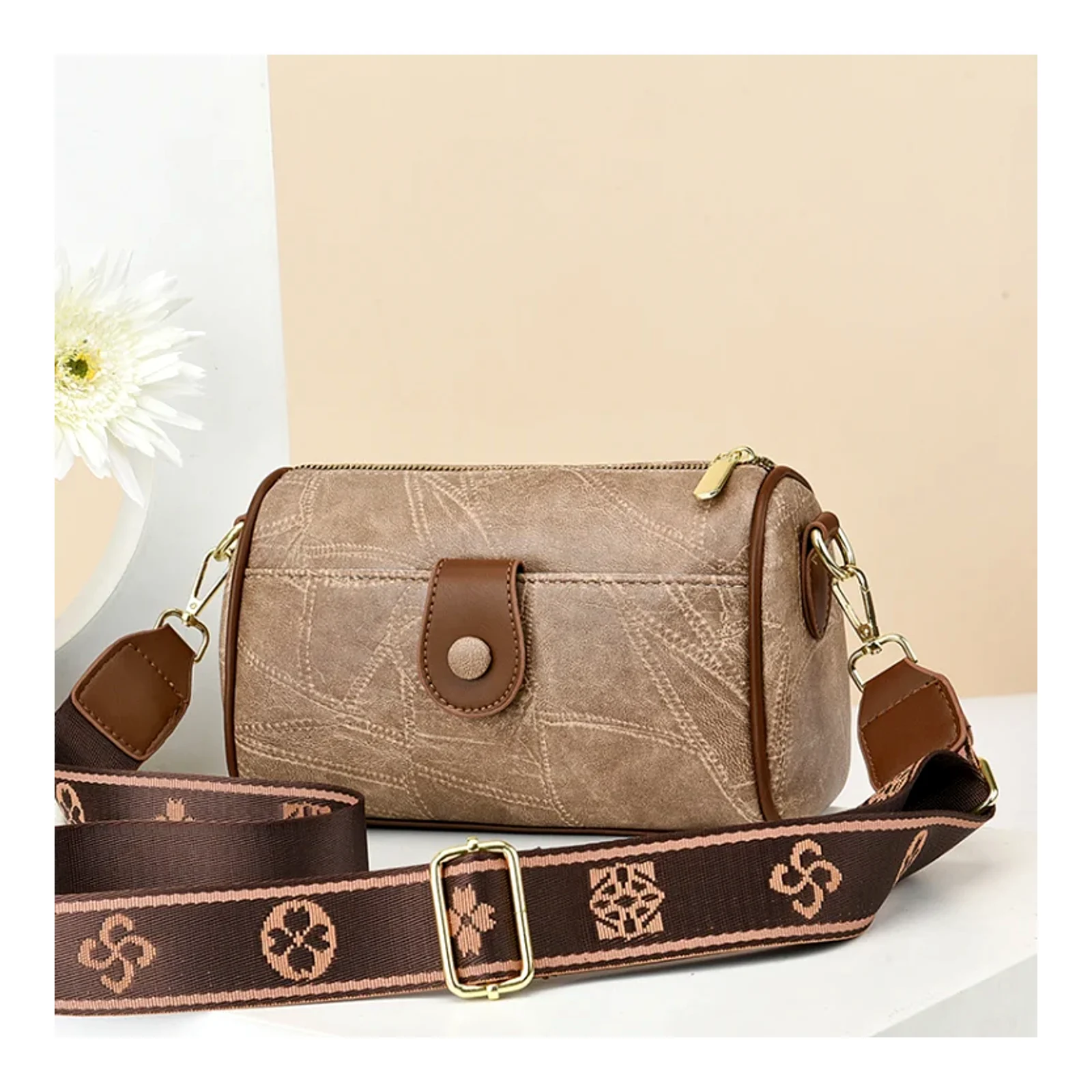 Trendy women's bag, shoulder bag, crossbody bag, one piece 18345