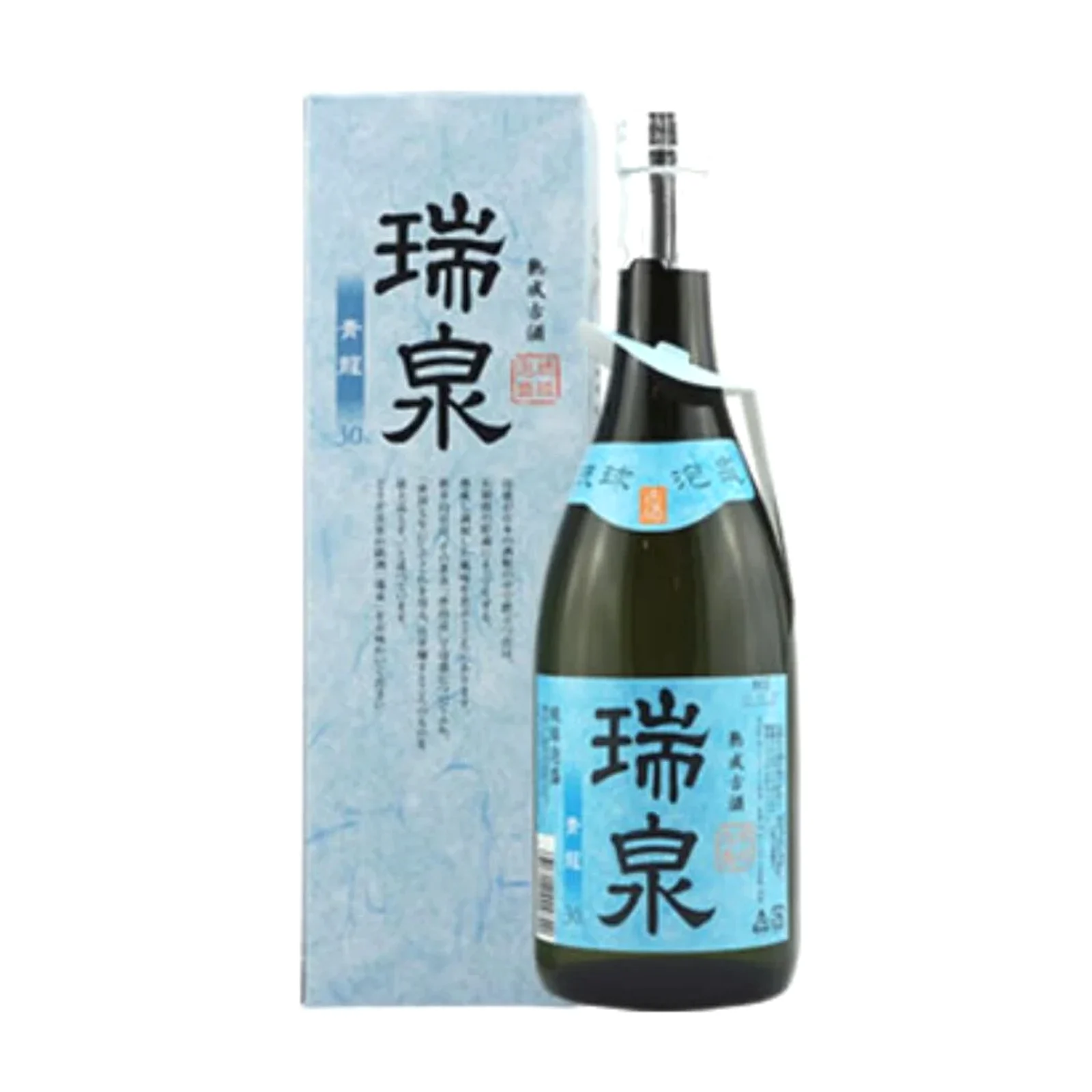 Sake sulingan Ryukyu Awamori Ryusen Seiryu Okinawa Jepun 720ml dengan kotak kertas