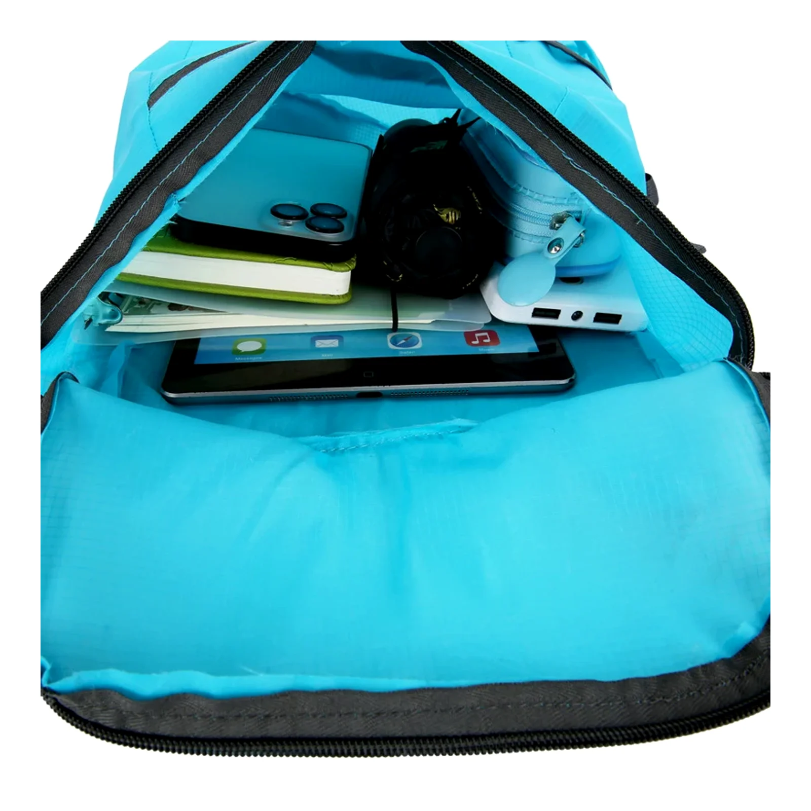 Men's and Women's Outdoor Sports Foldable Backpack Large Capacity Lightweight Water-Resistant Backpack Travel Bag Print