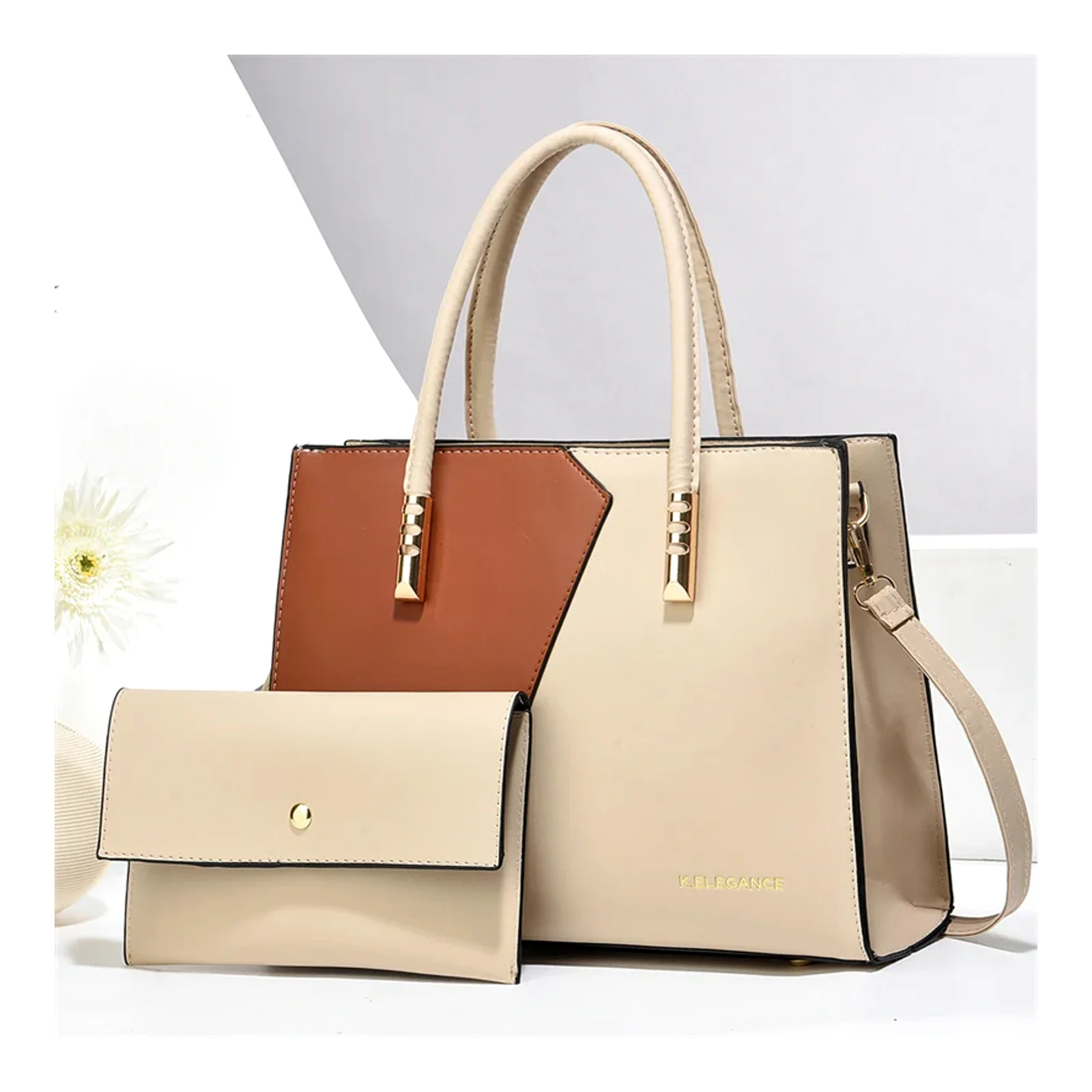 Bundle Trendy Women's Handbag Tote Bag Shoulder Bag 20944