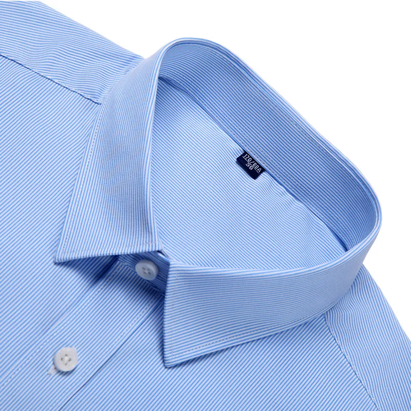 เสื้อเชิ้ตแขนยาวลายทางสำหรับใส่ทำงาน