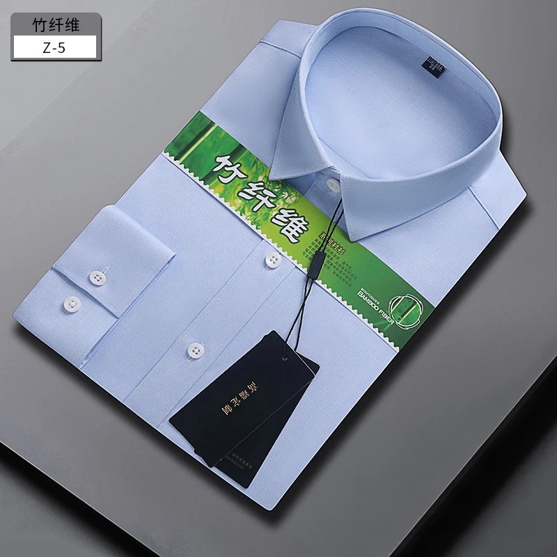 เสื้อเชิ้ตแขนยาวลายทางสำหรับใส่ทำงาน