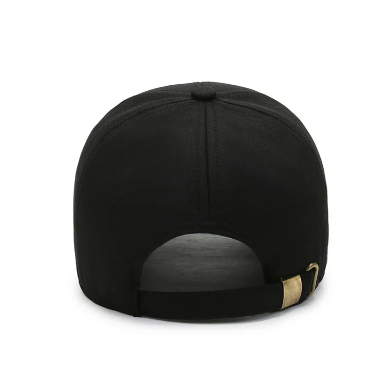 Men's baseball cap spring summer sun hat large head circumference dad hat casual versatile embroidered letter cap