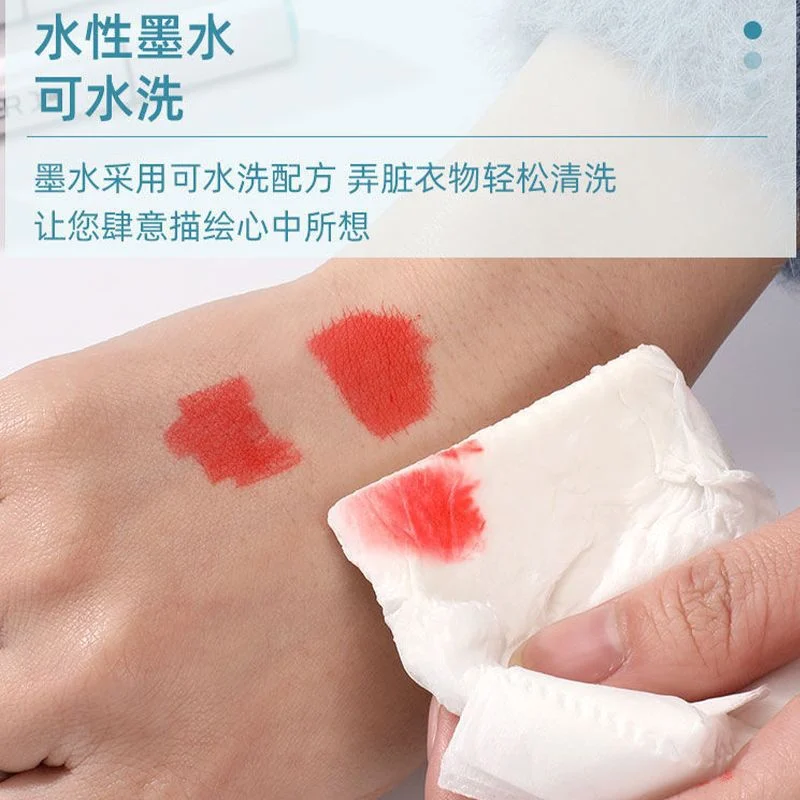 ชุดปากกามาร์กเกอร์สองหัวแบบน้ำล้างออกได้ 36 สี สำหรับนักเรียนประถม พร้อมชุด 24 สี สำหรับวาดภาพศิลปะ สีน้ำ ระบายสีเล่น