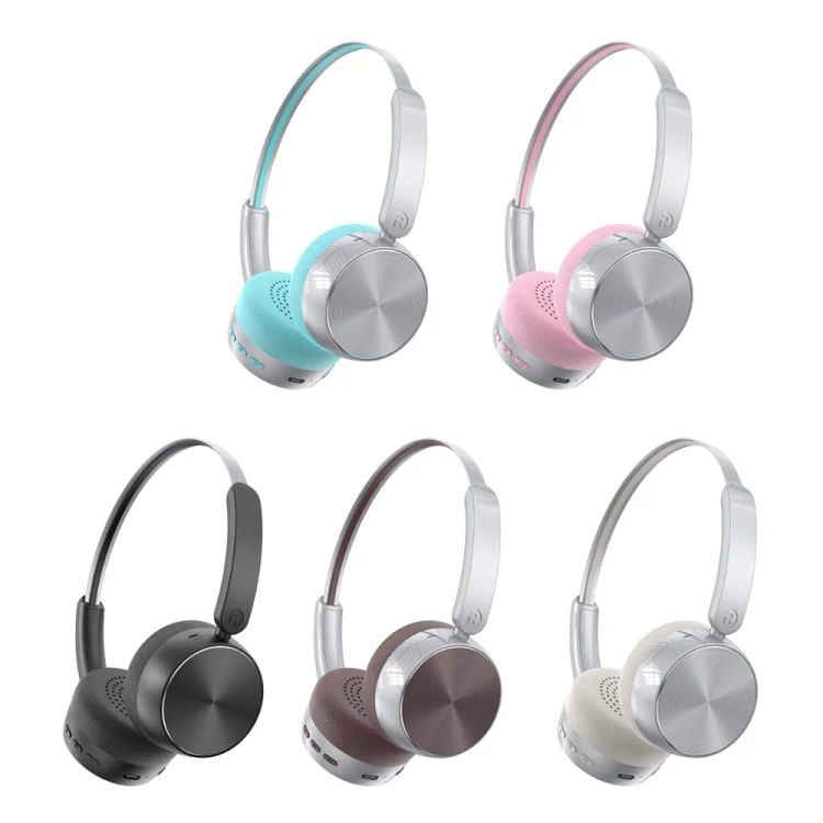 AKZ68A fon kepala Bluetooth wayarles retro dengan reka bentuk acuan persendirian dan hayat bateri yang panjang