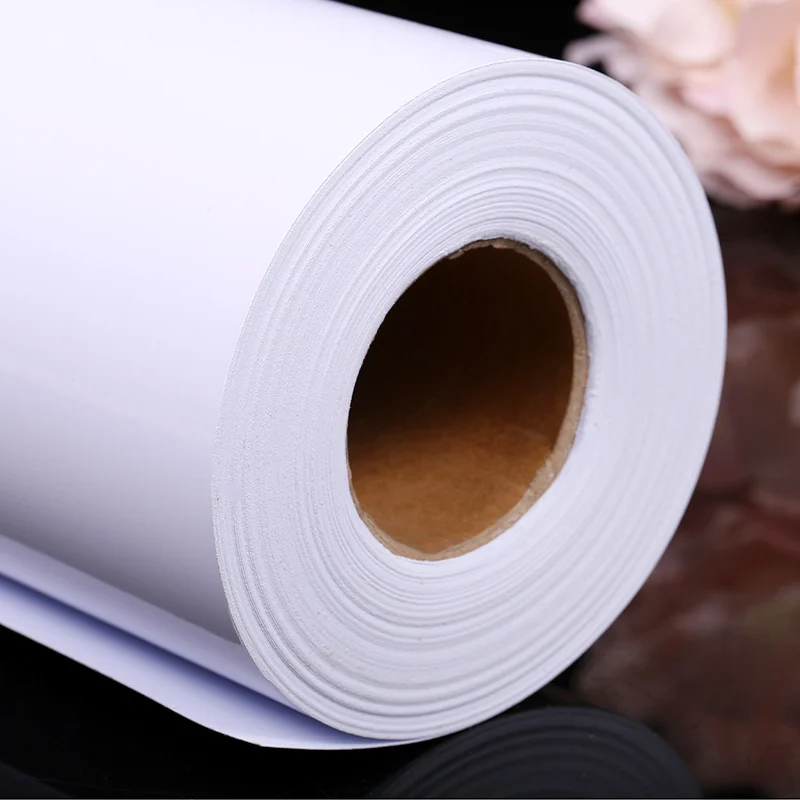 กระดาษถ่ายภาพม้วนมันเงา 180-260g บรรจุแบบม้วน กระดาษดิจิทัล กระดาษพิมพ์ภาพอิงค์เจ็ท 24 นิ้ว กว้าง 61 มม. ยาว 30 เมตร