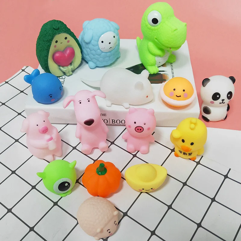ของเล่นแปลกใหม่ การ์ตูนน่ารัก ของเล่นระบายอารมณ์ หมูแกล้งคน ตุ๊กตาบีบเล่น บีบแล้วร้อง ของเล่นระบายอารมณ์