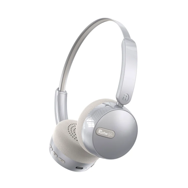 កាសស្តាប់ប៊្លូធូស AKZ 811 ស៊េរីថ្មី ANC head-mounted Bluetooth headset, retro noise reduction wireless headset យូរអង្វែង