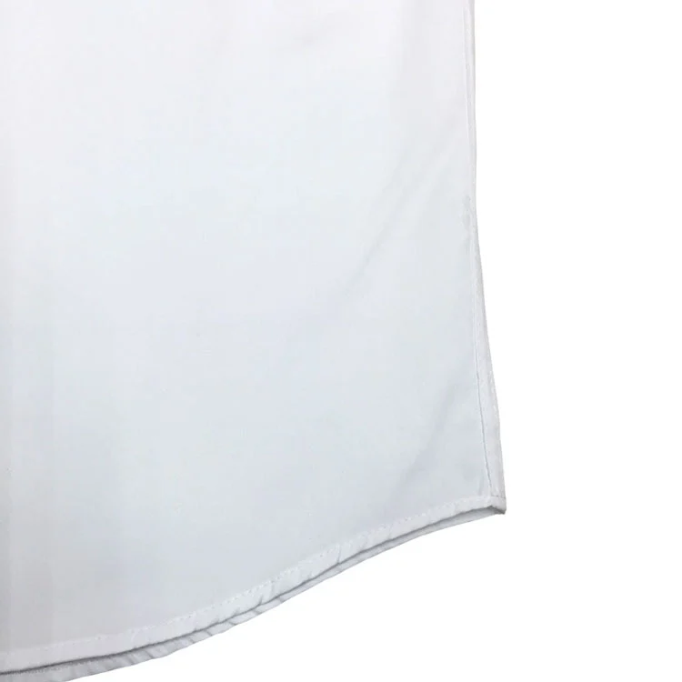 Direct-to-consumer business professional long-sleeve white shirt, ultra-fine high-density fabric, non-transparent, high cost-performance shirt for men