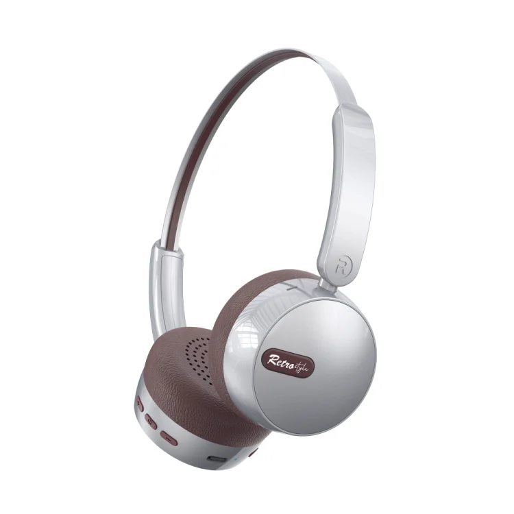 កាសស្តាប់ប៊្លូធូស AKZ 811 ស៊េរីថ្មី ANC head-mounted Bluetooth headset, retro noise reduction wireless headset យូរអង្វែង