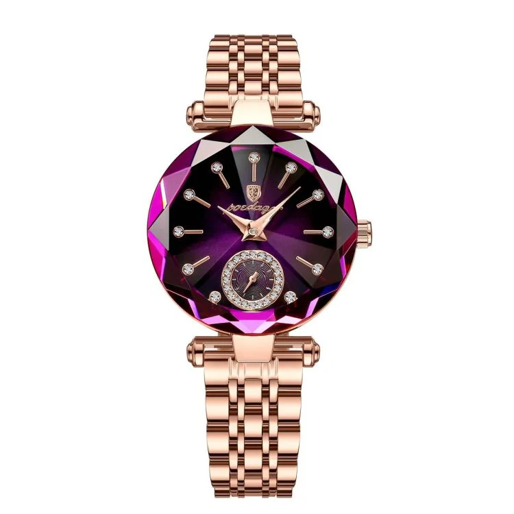 Jam tangan wanita kalis air Switzerland kasual ultra nipis jam tangan kuarza Douyin AliExpress satu unit