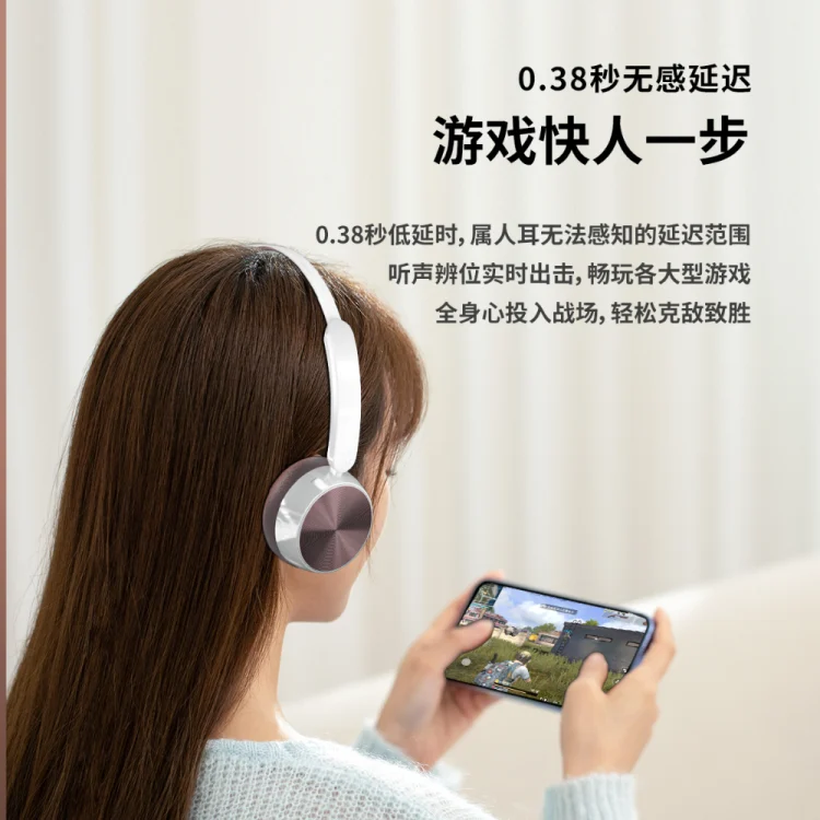 AKZ68A fon kepala Bluetooth wayarles retro dengan reka bentuk acuan persendirian dan hayat bateri yang panjang