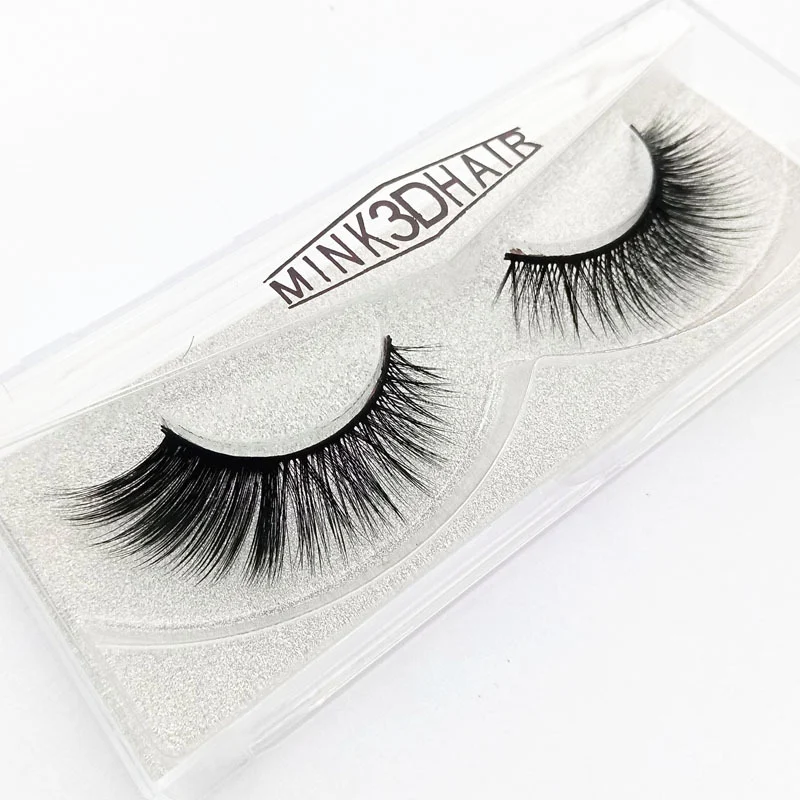 Silk protein pair-pack false eyelashes, soft and comfortable realistic eyelashes, handmade eyelashes