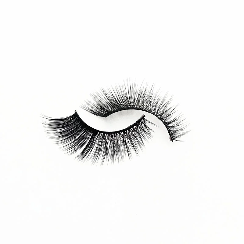 Silk protein pair-pack false eyelashes, soft and comfortable realistic eyelashes, handmade eyelashes