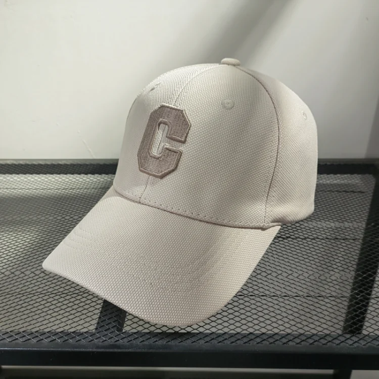 Hat women's ins Korean style versatile duck tongue cap men's trendy baseball cap couple hat large head circumference embroidery C