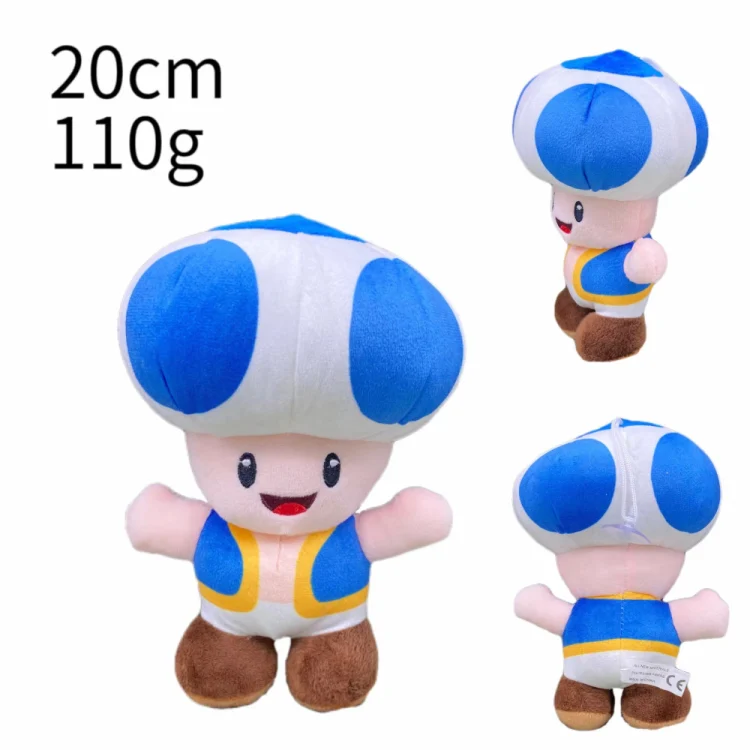 ของเล่นตุ๊กตาเกมซูเปอร์มาริโอ ตุ๊กตาเห็ด ลุยจิ มาริโอ คิโนปิโอ ตุ๊กตา