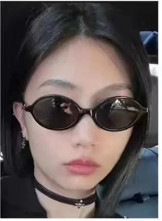 แฟชั่น ดีไซน์ซูเปอร์สตาร์ กรอบรูปไข่สไตล์วินเทจ กรอบอะซิเตท แว่นกันแดด แว่นตาสไตล์เนิร์ด สีลายกระดองเต่า ป้องกันรังสีอัลตราไวโอเลต