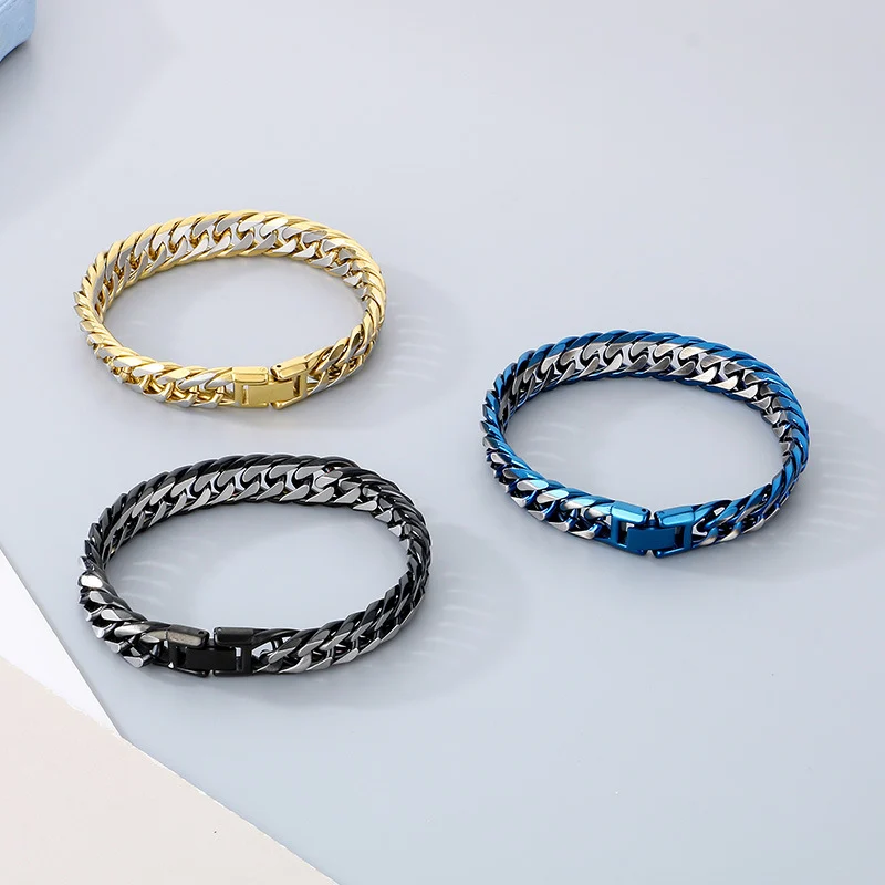 สร้อยคอผู้ชายสแตนเลสลายม้าตี jewelery clasp งานชุบไฟฟ้าขัดทราย สร้อยคอไทเทเนียมสตีลแฟชั่นทันสมัย