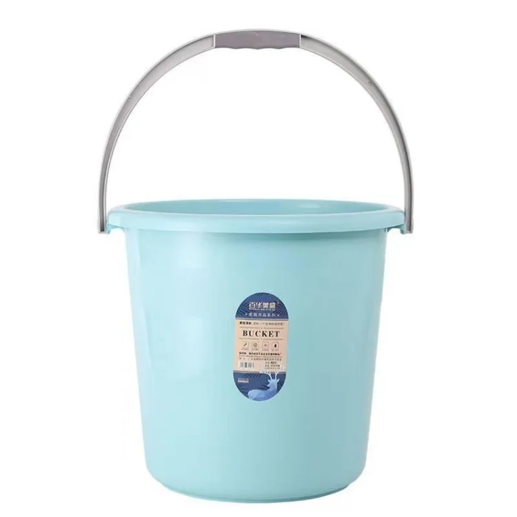 Bucket household large capacity thickened student dormitory bath bucket plastic portable bucket round bucket laundry bucket water storage bucket