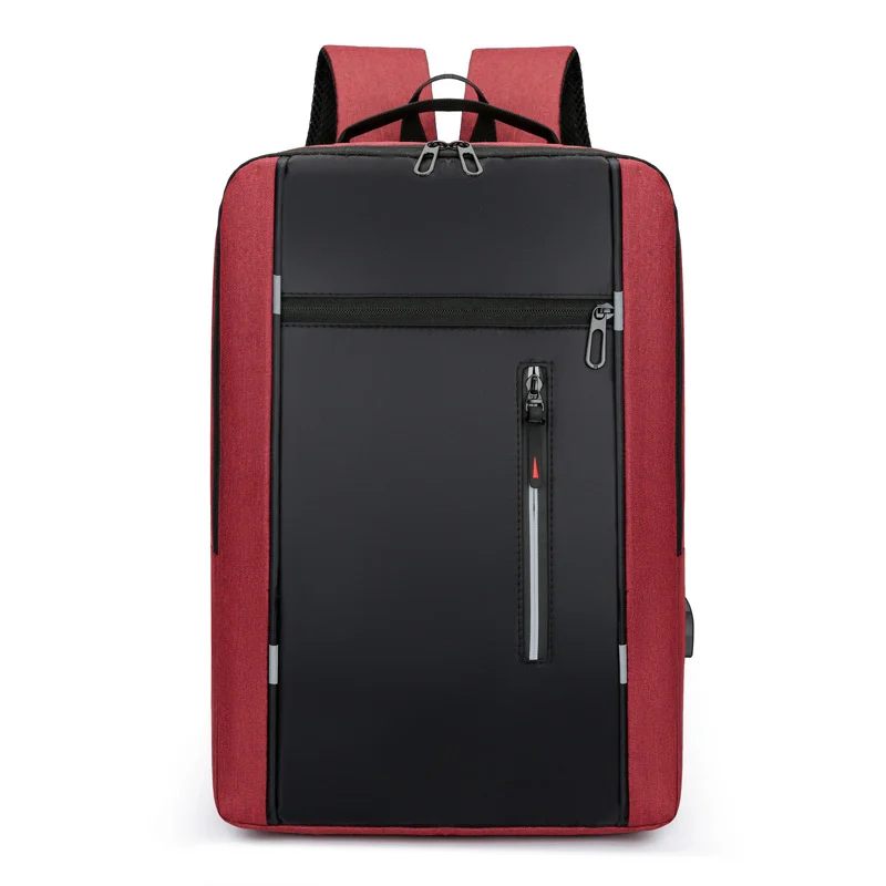 Laptop bag women's backpack men's large capacity water-repellent Oxford cloth business backpack