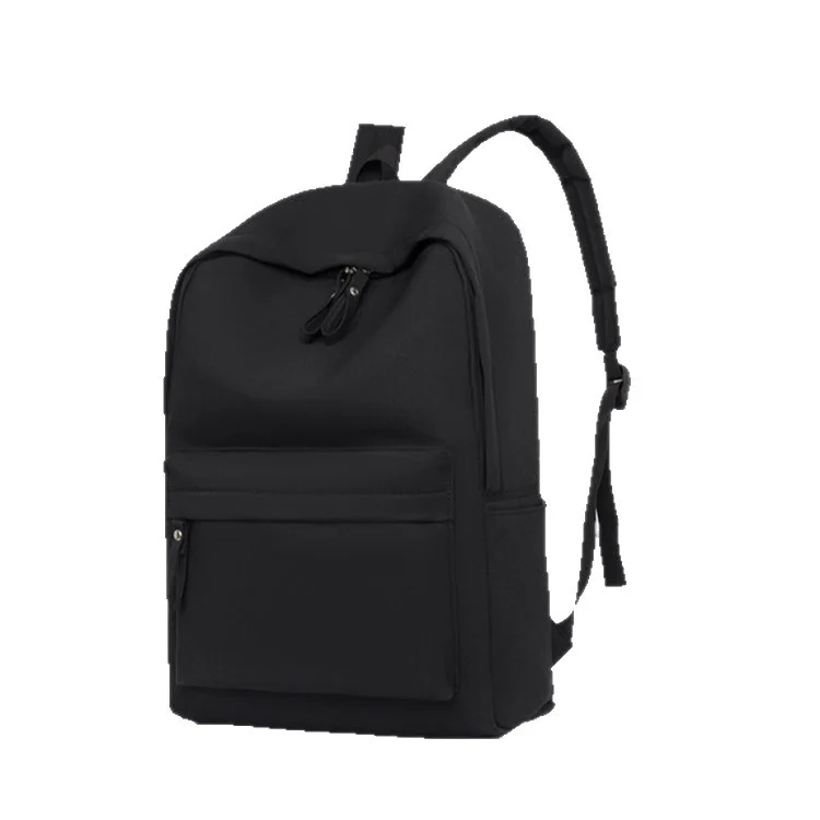 Fashionable Large-Capacity Casual Minimalist Backpack Korean-Style Schoolbag Portable Quality Travel Bag
