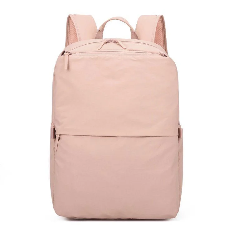 Fashionable backpack, minimalist large-capacity travel bag, portable student schoolbag