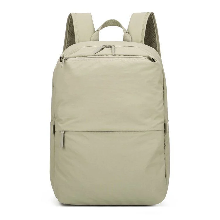 Fashionable backpack, minimalist large-capacity travel bag, portable student schoolbag