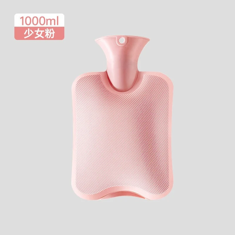 Túi nước nóng loại lớn dày dặn làm ấm tay chống nổ loại nhỏ mang theo bên mình chuyên dùng chườm nóng lông thỏ giả
