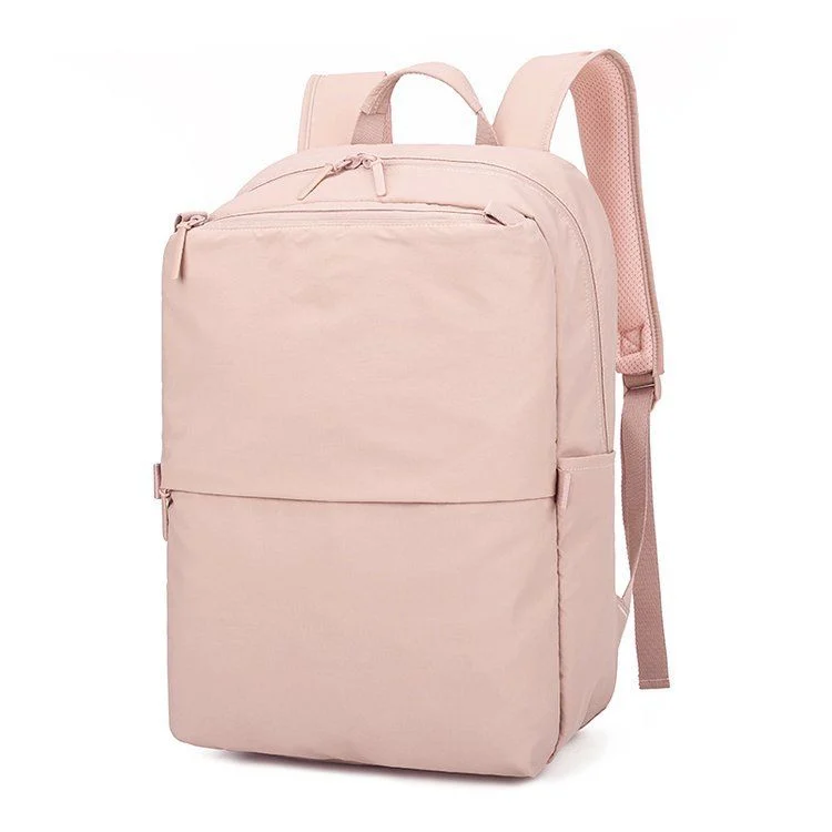 Fashionable backpack, minimalist large-capacity travel bag, portable student schoolbag