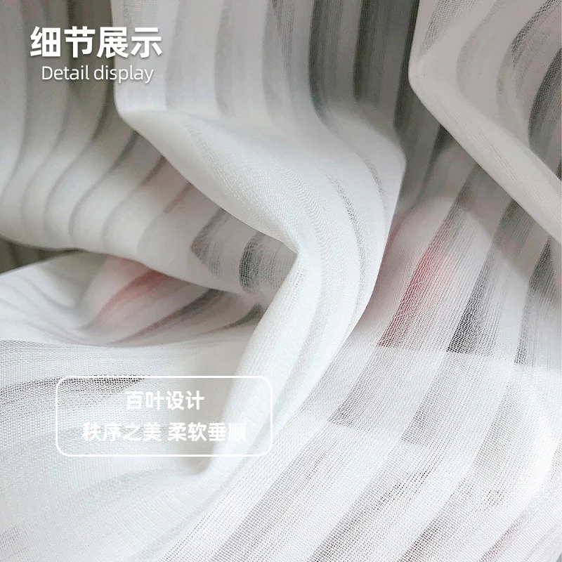 Langsir tingkap bidai tulen warna pepejal langsir batang langsir langsir dapur langsir pintu produk siap curtains
