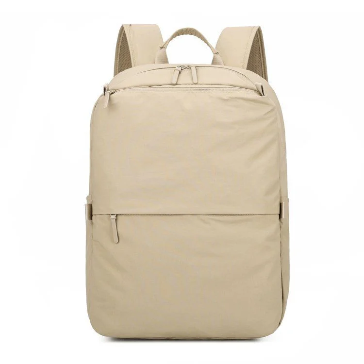 Fashionable backpack, minimalist large-capacity travel bag, portable student schoolbag