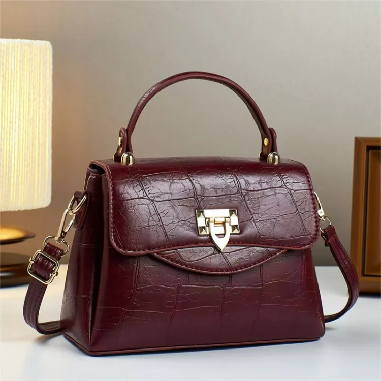 Trendy women's bag single-shoulder crossbody bag one-piece suitcase bag handbag 22749