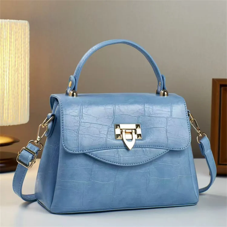 Trendy women's bag single-shoulder crossbody bag one-piece suitcase bag handbag 22749