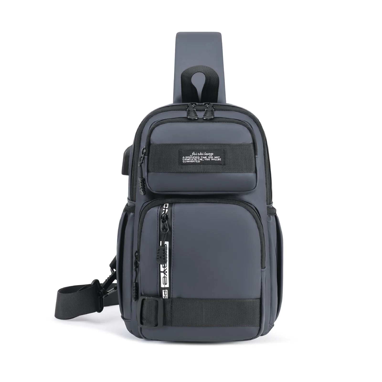 Casual Waist Bag with Discount, Large Capacity Crossbody Shoulder Bag, Multi-functional Quality Men's Bag, Backpack