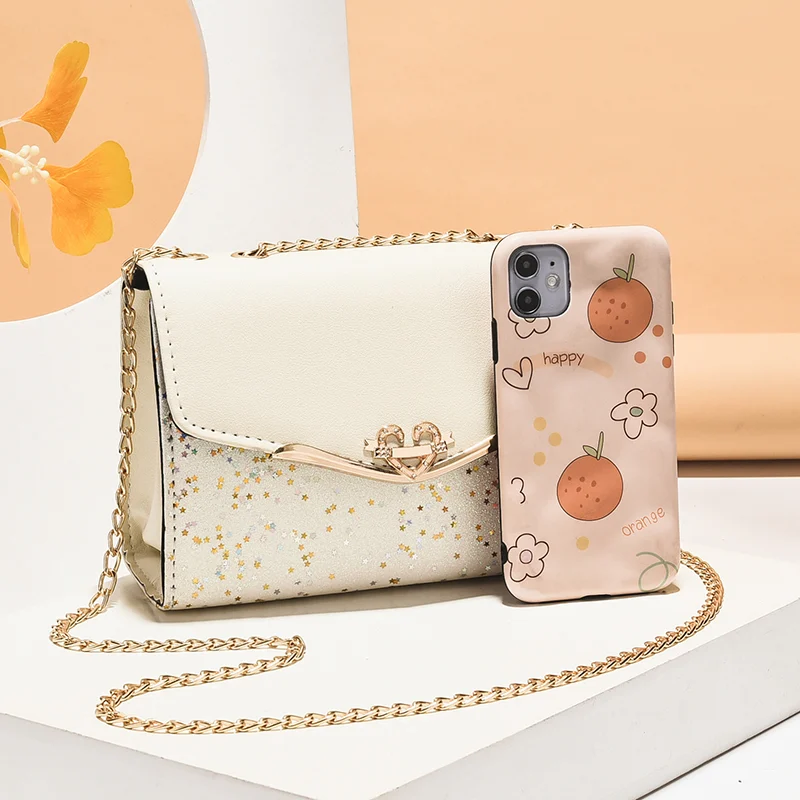 Crossbody bag one piece trendy women's bag chain shoulder bag 4549