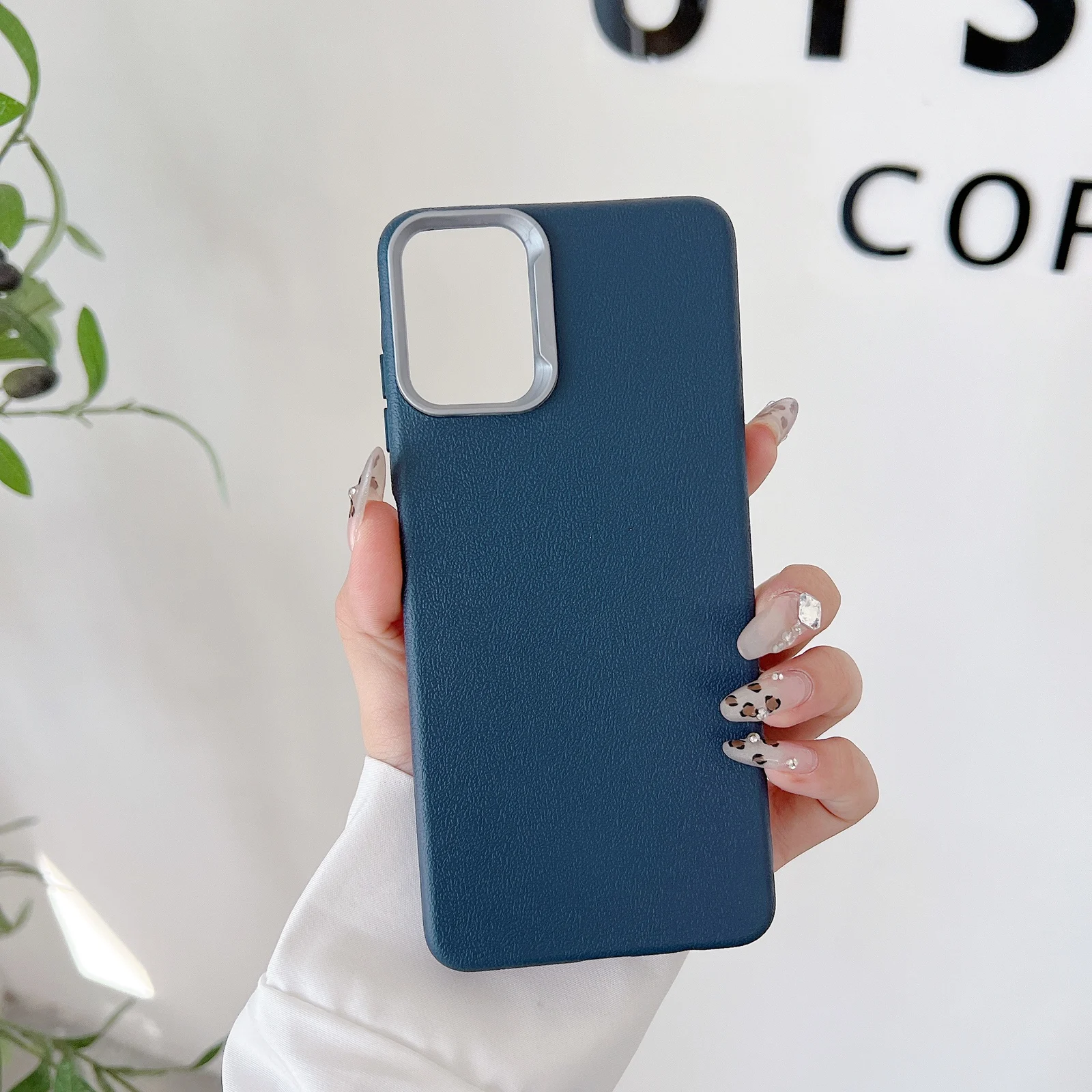 เคสโทรศัพท์ลายหนังสำหรับ OPPO Reno15 Pro กันลื่น กันตก A6 Pro TPU เคสป้องกันโทรศัพท์
