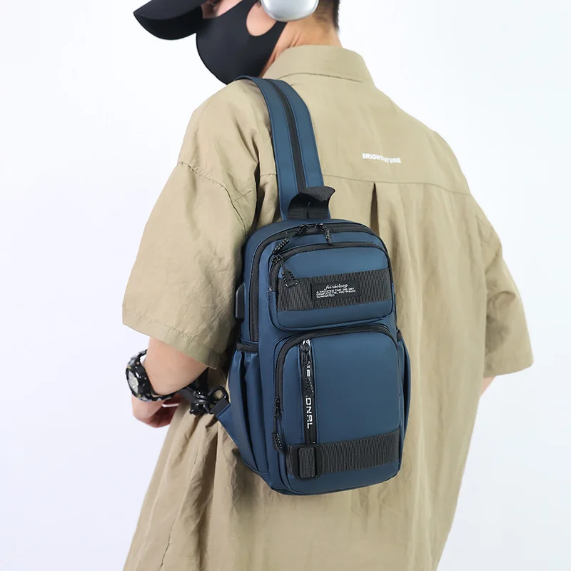 Casual Waist Bag with Discount, Large Capacity Crossbody Shoulder Bag, Multi-functional Quality Men's Bag, Backpack