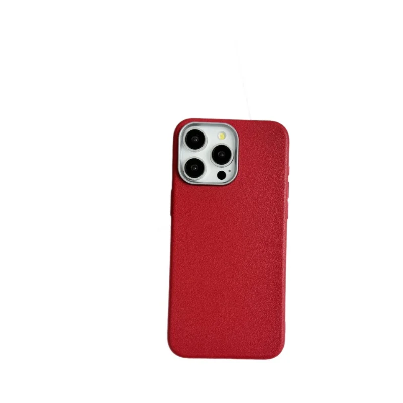 เคสโทรศัพท์ลายหนังสำหรับ OPPO Reno15 Pro กันลื่น กันตก A6 Pro TPU เคสป้องกันโทรศัพท์
