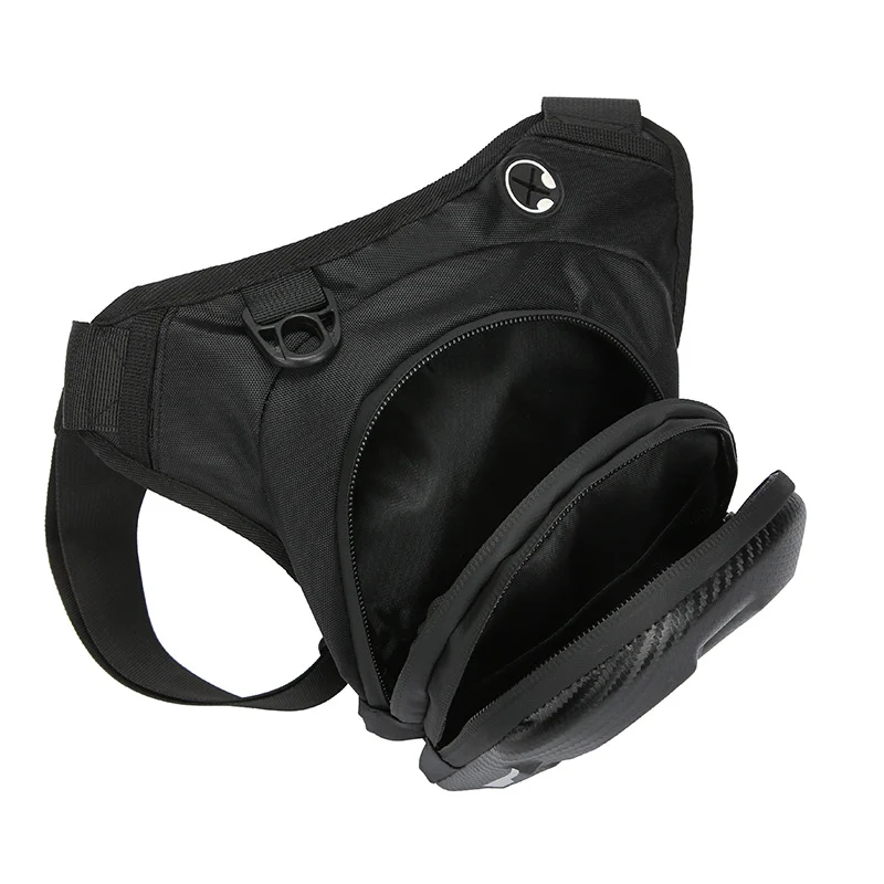 Quality Men's Bag Motorcycle Leg Bag Waist Bag Rider Motorcycle Hard Shell Bag Sports Crossbody Bag Gear