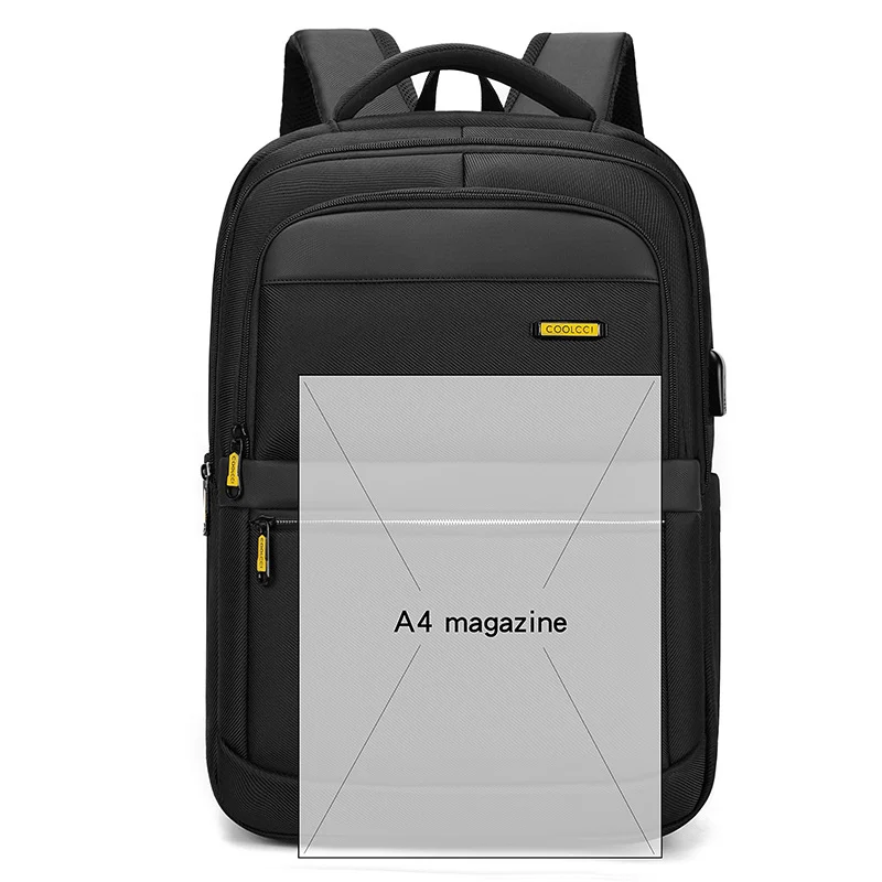 Premium Backpack Business Waterproof Backpack Men's Business Backpack High-end Feel Expandable Backpack Travel Bag