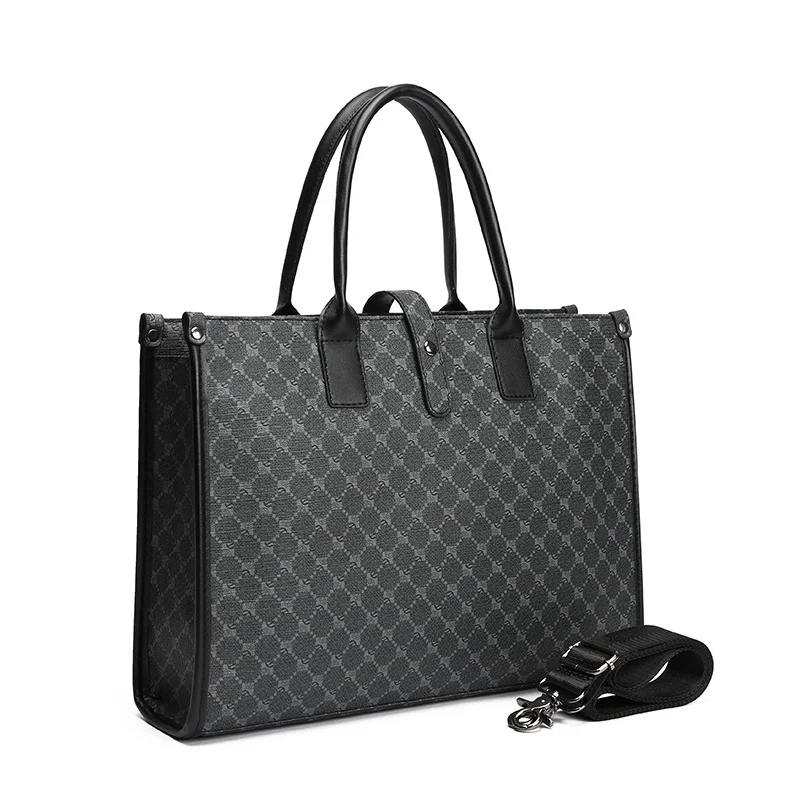 Business computer file bag Korean style men's bag casual retro single-shoulder bag crossbody bag young men's handbag