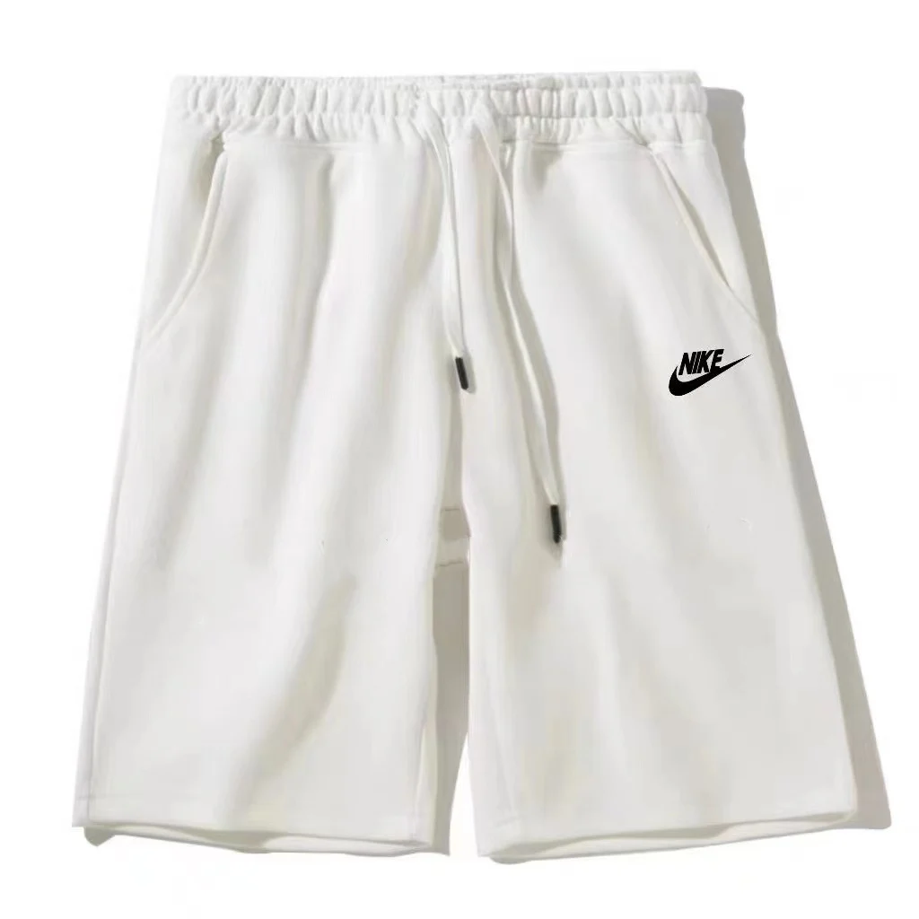 กางเกงขาสั้นผู้ชายฤดูร้อน กางเกงวิ่งออกกำลังกายใส่ด้านนอก แบรนด์สตรีท กางเกงขายาวครึ่งน่องทรงหลวม สวมใส่สบาย เข้ากับทุกสไตล์ แฟชั่นทันสมัย กางเกงขาสั้นห้าส่วน