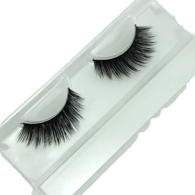 រោមភ្នែក Mink ក្រាស់ធម្មជាតិឆ្លងកាត់ តម្លៃពិសេស រញ៉េរញ៉ៃប្រាកដនិយម ភ្នែកធំបីវិមាត្រ