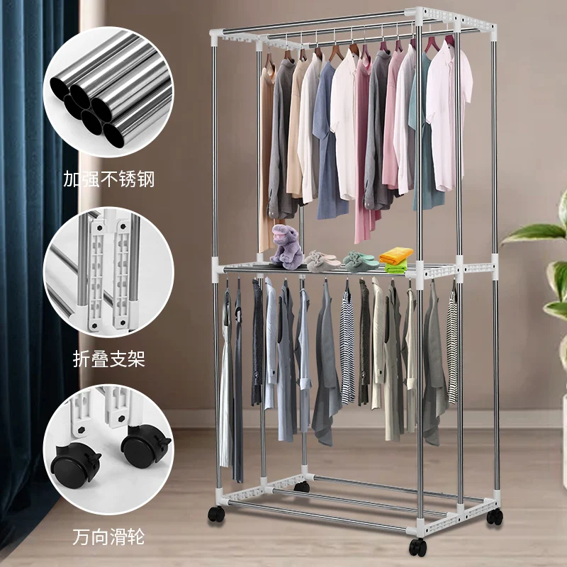 เครื่องอบผ้าสำหรับใช้ในบ้าน แบบพับได้ ความจุขนาดใหญ่ เครื่องเป่าลมร้อน เครื่องอบผ้า เครื่องอบผ้าขนาดเล็ก ตู้เสื้อผ้าอบผ้า ราวตากผ้า