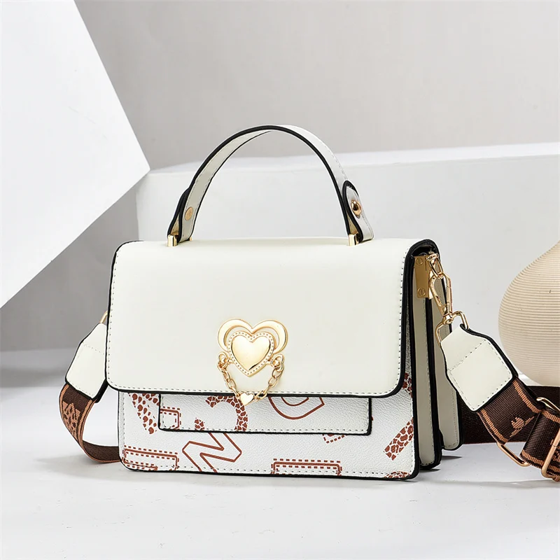 Small square bag trendy women's bag crossbody bag one-piece luggage shoulder bag 19956
