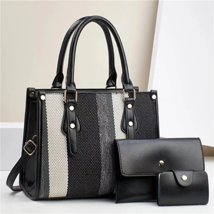 Three-piece set bag trendy women's handbag shoulder bag tote bag