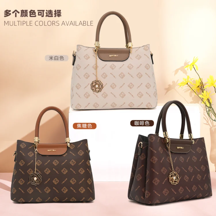 Handbag Trendy Women's Bag Luggage Bag Shoulder Bag 1023