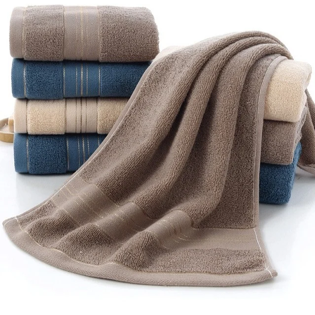 Thickened Pure Cotton Towel Gift Box Set, Absorbent Face Towel, Gift Towel, 100% Cotton Embroidered Souvenir Gift